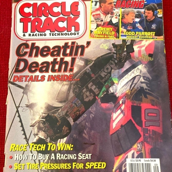 Circle Track NASCAR magazine 1996 - Picture 1 of 4